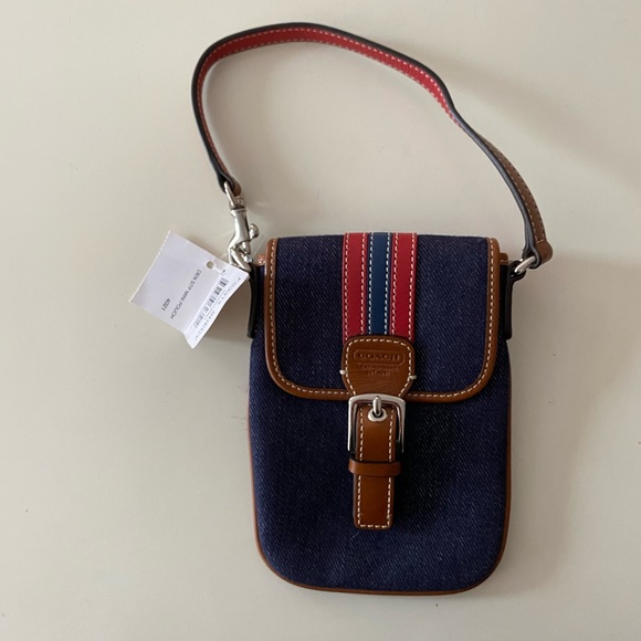 *NEW* Coach Mini Phone Purse Pouch - Picture 1 of 6